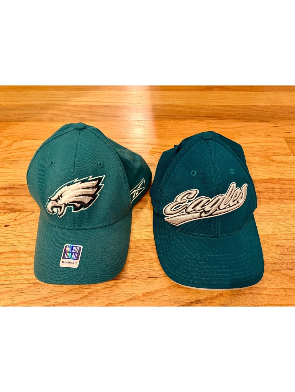 Philadelphia Eagles Hat Lot Reebok NFL On Field + American Needle OSFA NWT